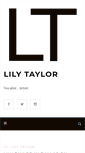 Mobile Screenshot of lilytaylormusic.com